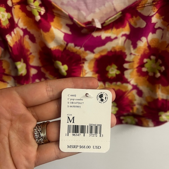 Free People give me more top nwt size medium fits xs-m - Picture 6 of 7